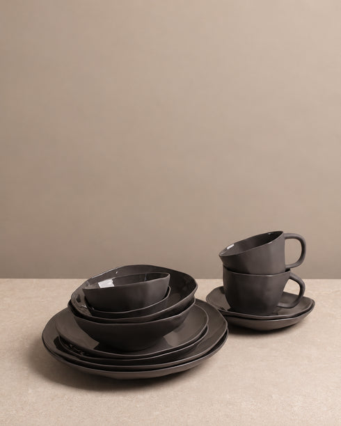 Service 12-teilig für 2 Personen mit Tassen