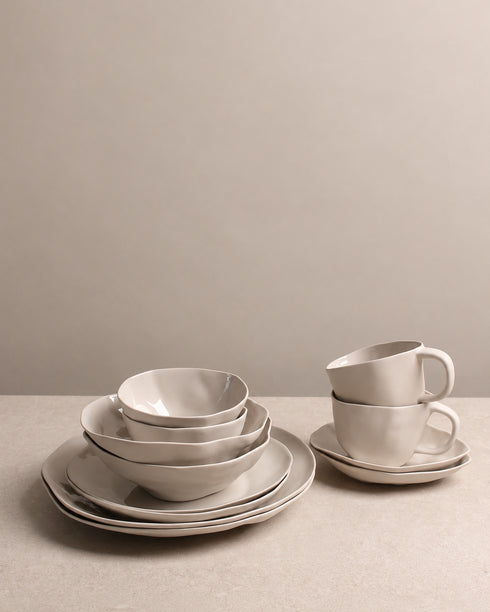 Service 12-teilig für 2 Personen mit Tassen